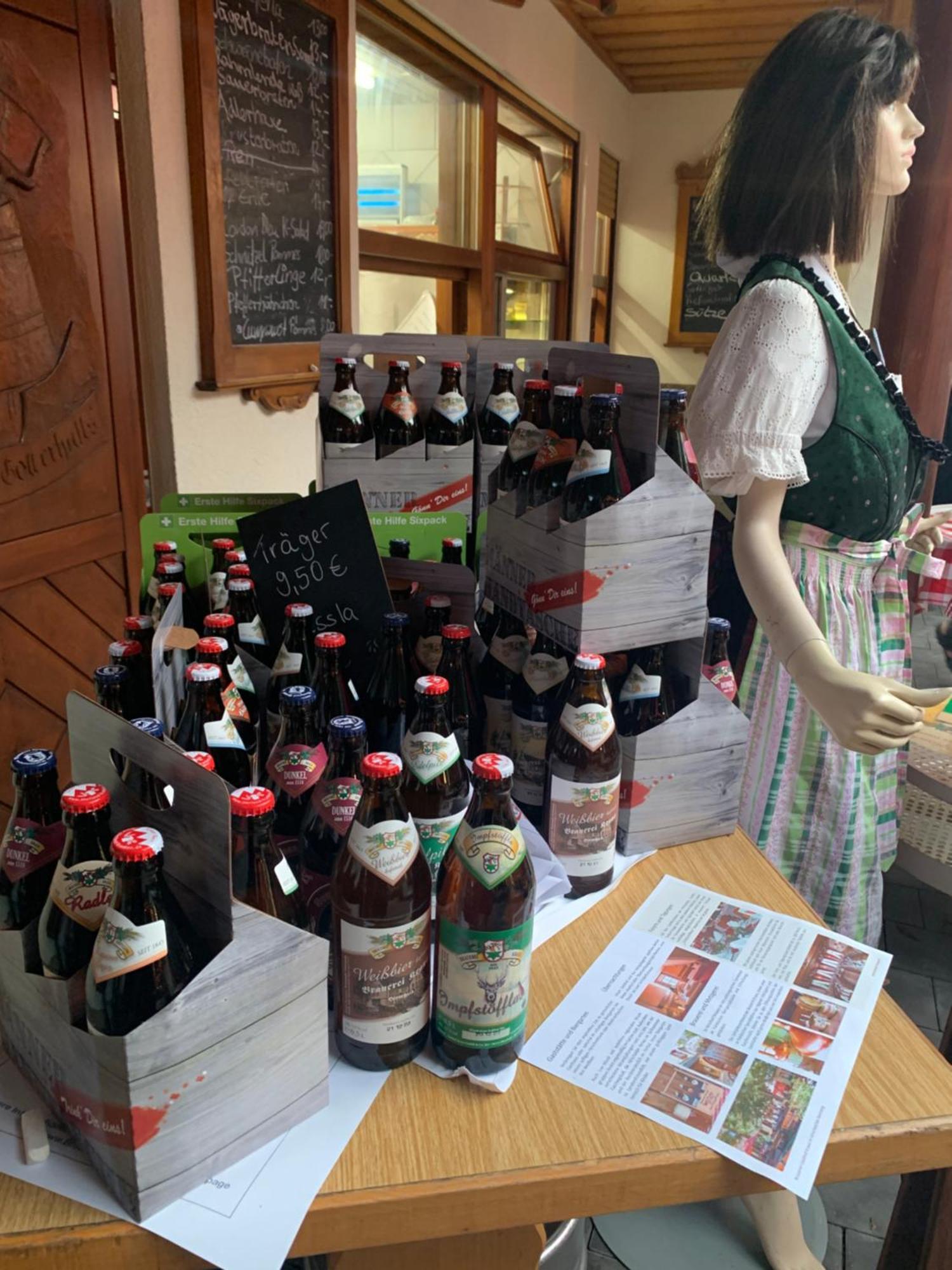 Brauerei Gasthof Kraus Hirschaid Exterior foto